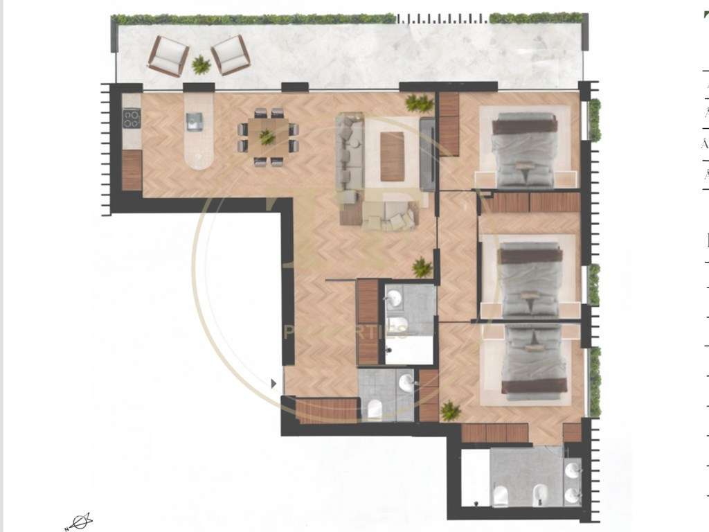 Apartamento T3 no PAULO DIAS NOVAIS 45 com varanda e box para 2 carros-9