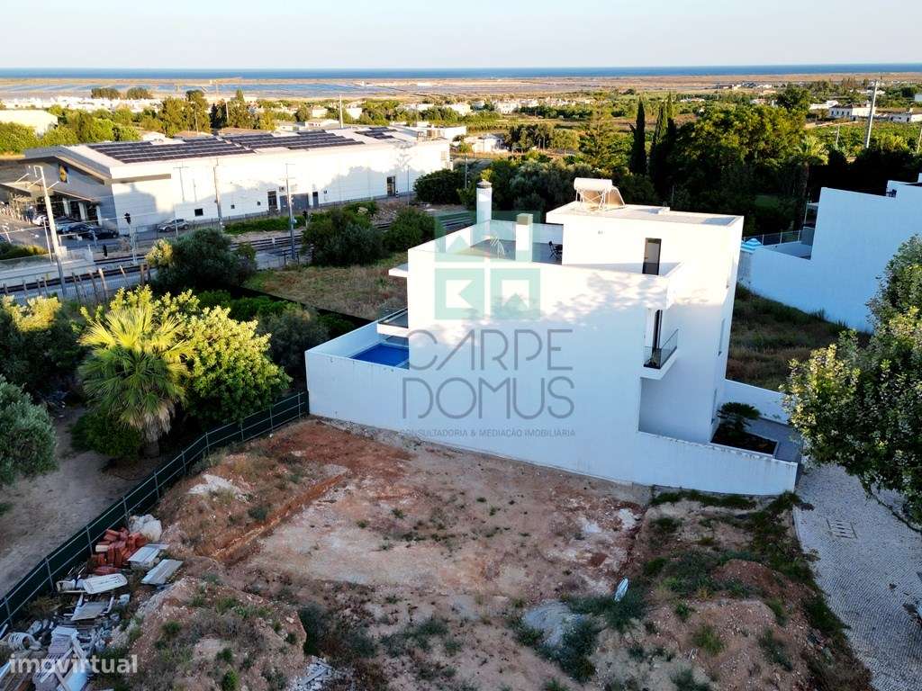Lote com projeto aprovado, piscina e vistas de mar, centro de Tavir...-29