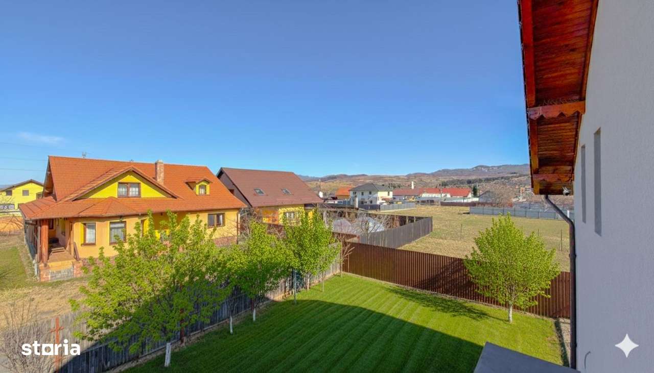 Casă spațioasă cu teren generos de 1200 mp Zonă de case noi-Tărlungeni-19