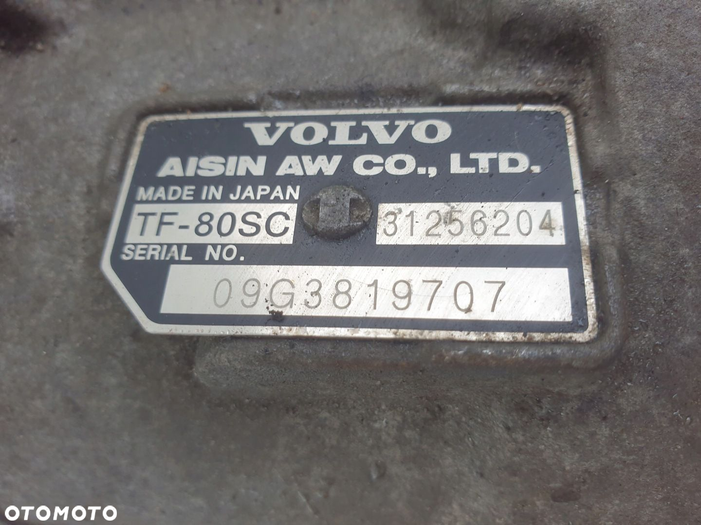 Volvo V70 III 2.5 T TURBO AUTOMATYCZNA SKRZYNIA BIEGÓW 31256204 TF-80SC - 2