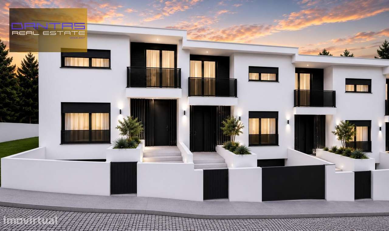 Gaveto T4 já com a estrutura concluída, lote 400m2-45