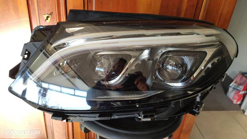 farol esquerdo Mercedes w166 ML GLE Full Led ILS - 1