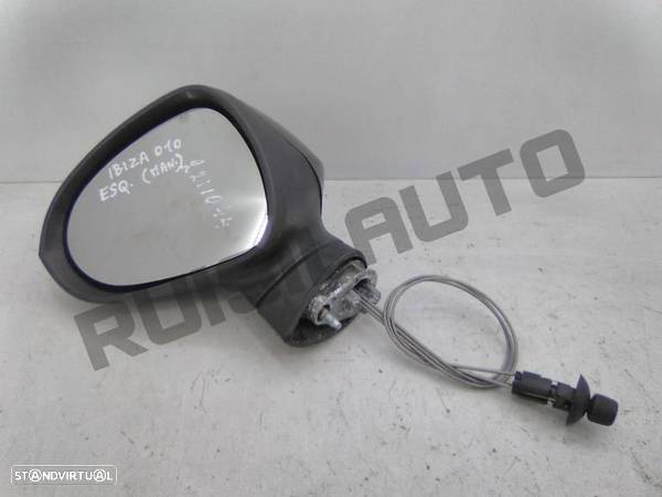 Espelho Retrovisor Esquerdo Manual  Seat Ibiza Iv (6j5,6p1) 1.4 - 1