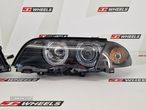 Farois BMW E46 Angel Eyes fundo preto - 4