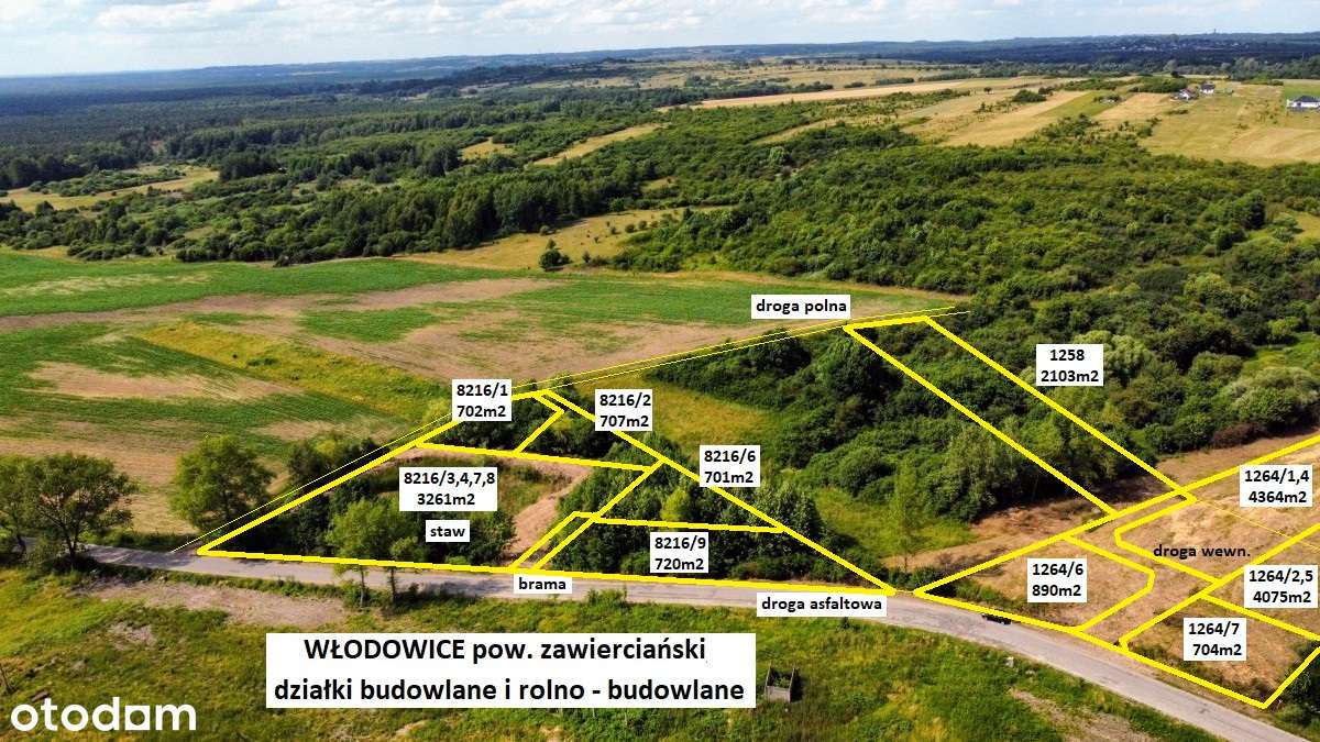 Sale -10% Jura działka budowlana 3261m2 ze stawem  tylko 168.000 zł-8