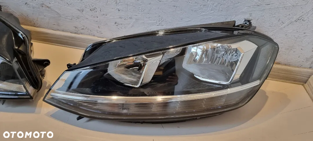 Lampa przód lewa prawa zwykła LED DRL VW GOLF 7 VII LIFT 5G1 - 3