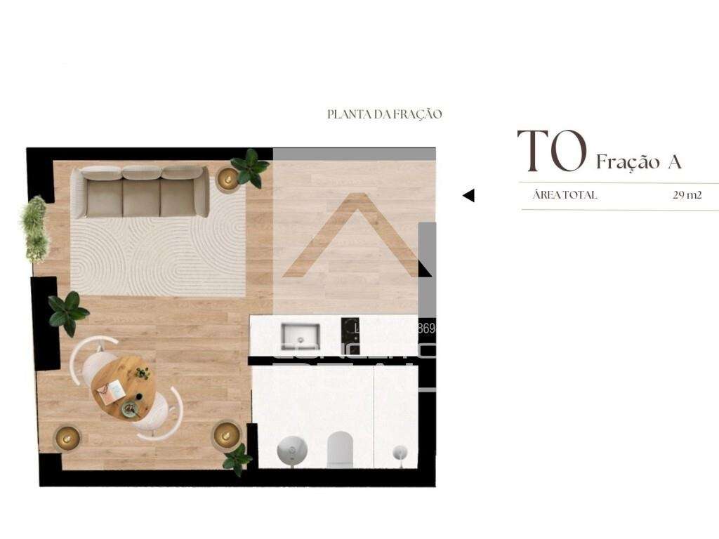 Flat T0 - Leça da Palmeira - em construção-12