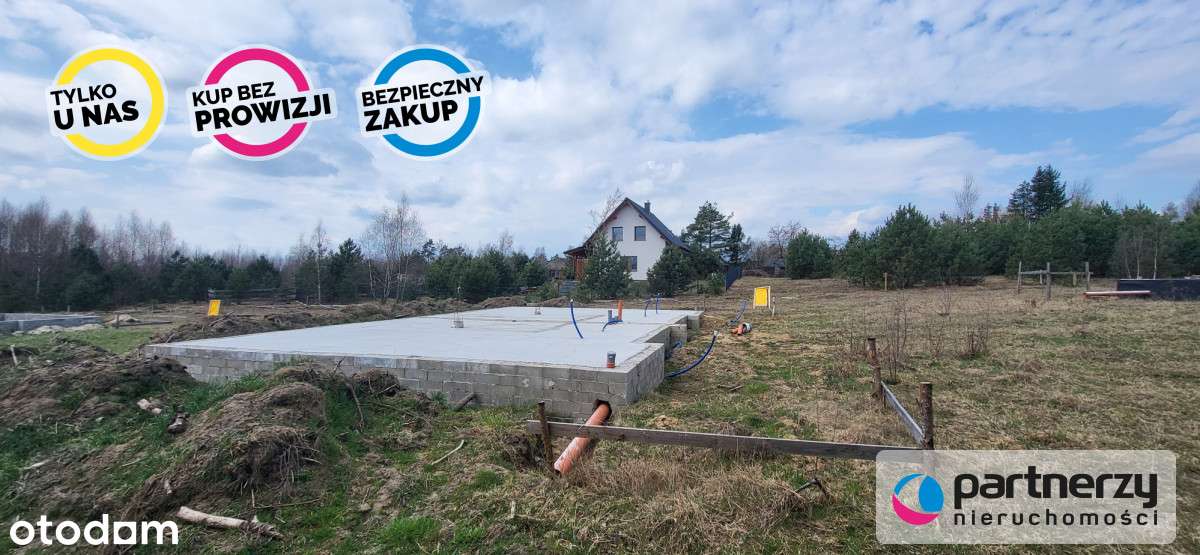 Działka z fundamentami pod budynek jednorodzinny - Pełny obrazek: 4/15