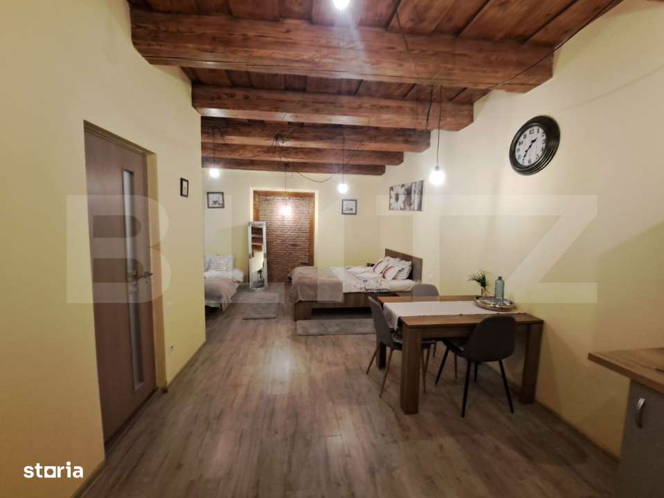 Studio nou renovat, in Centrul Istoric al Brasovului – ideal afacere - Imagine principală: 4/7