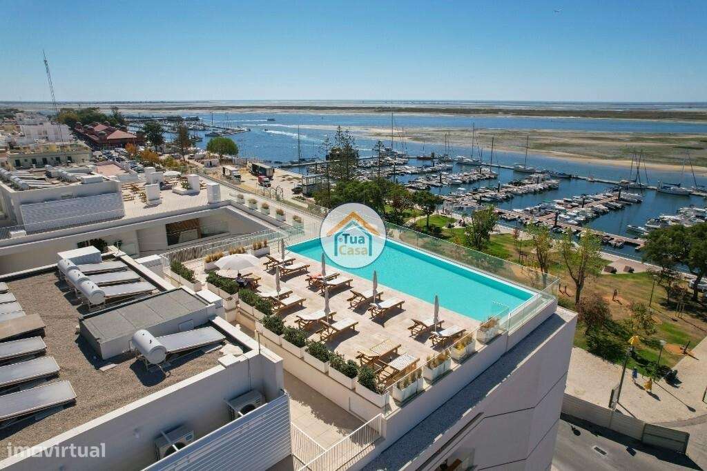 Apartamento T1 de Luxo no Del Mar com Piscina e Vista Mar – Olhão - Grande imagem: 3/21