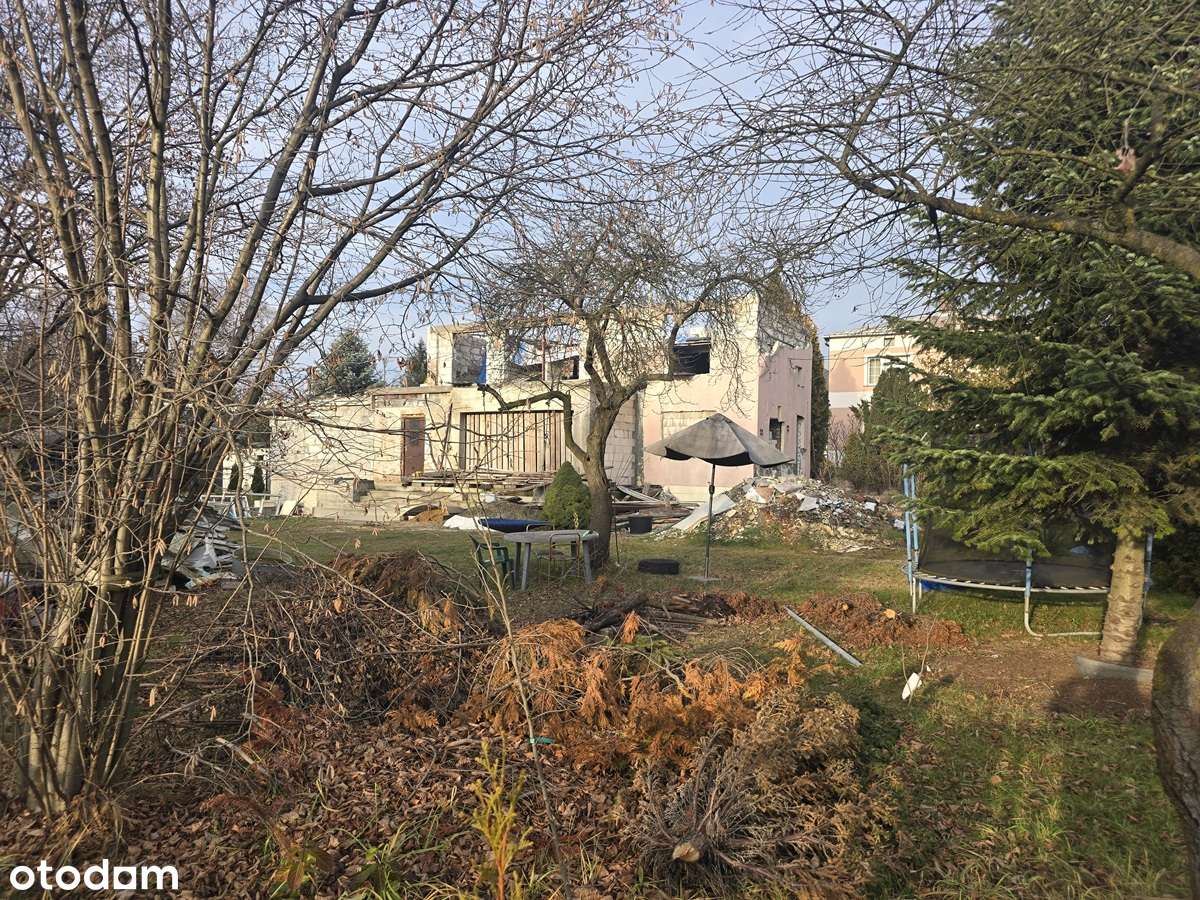 Ząbkowice, dom w trakcie rozbudowy-1