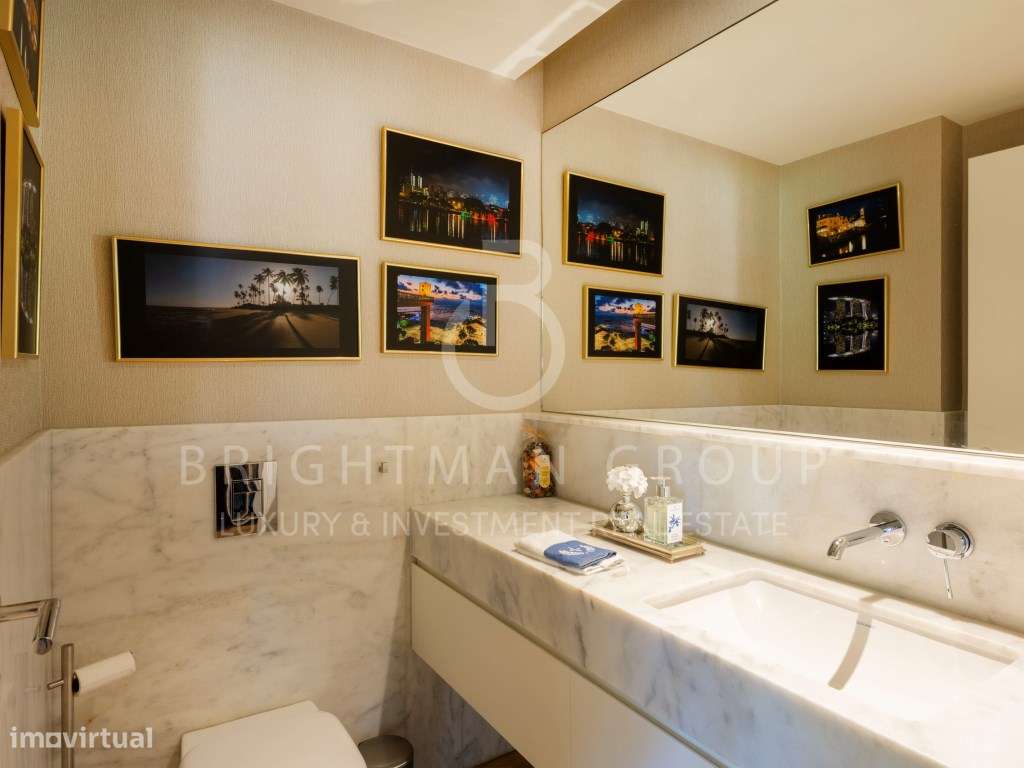 Apartamento T3 com piscina e jardim, na Quinta da Marinha-22