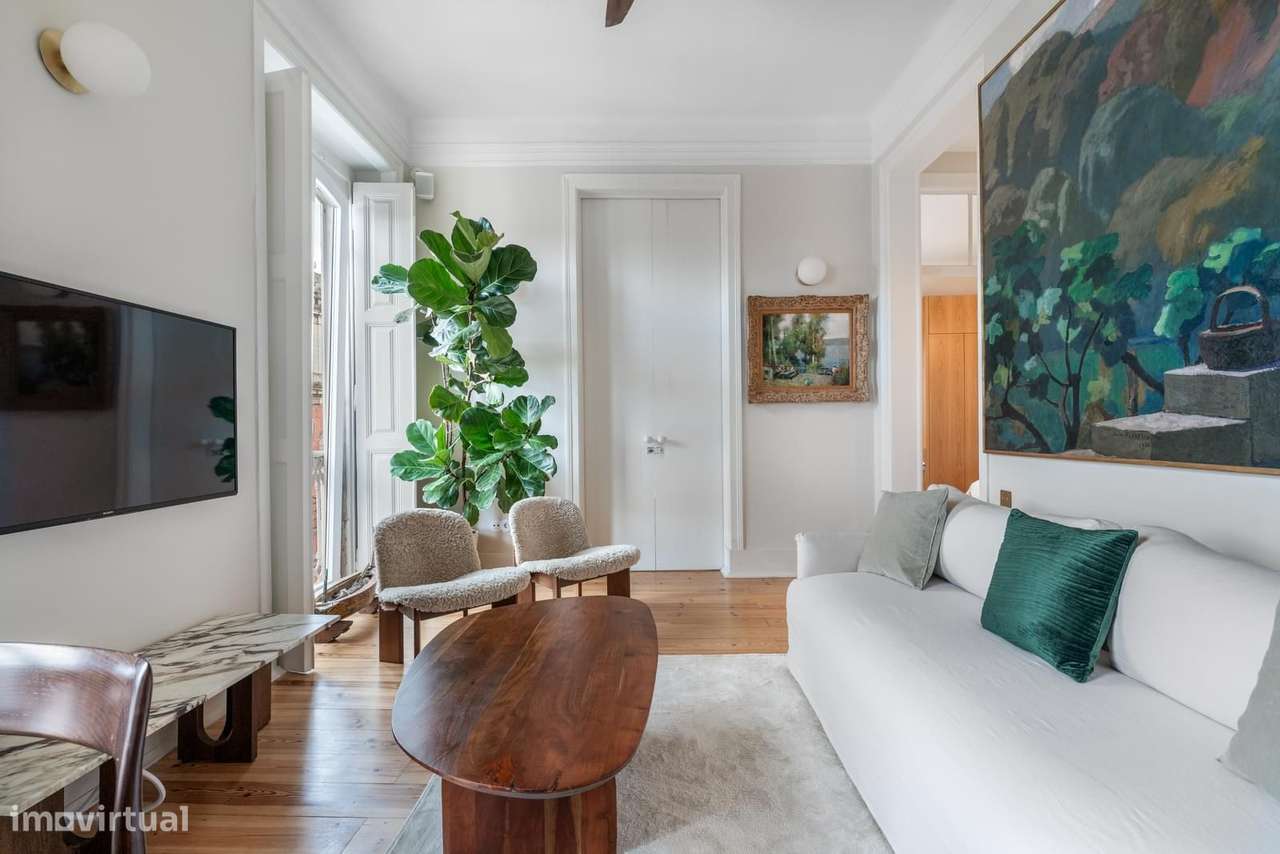 Apartamento T3 Com Varanda Santos Lisboa