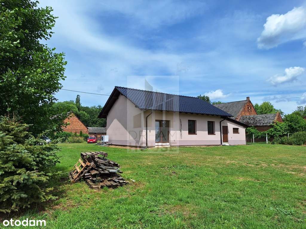 Nowy dom do wykończenia-Duża działka-Pompa ciepła-1