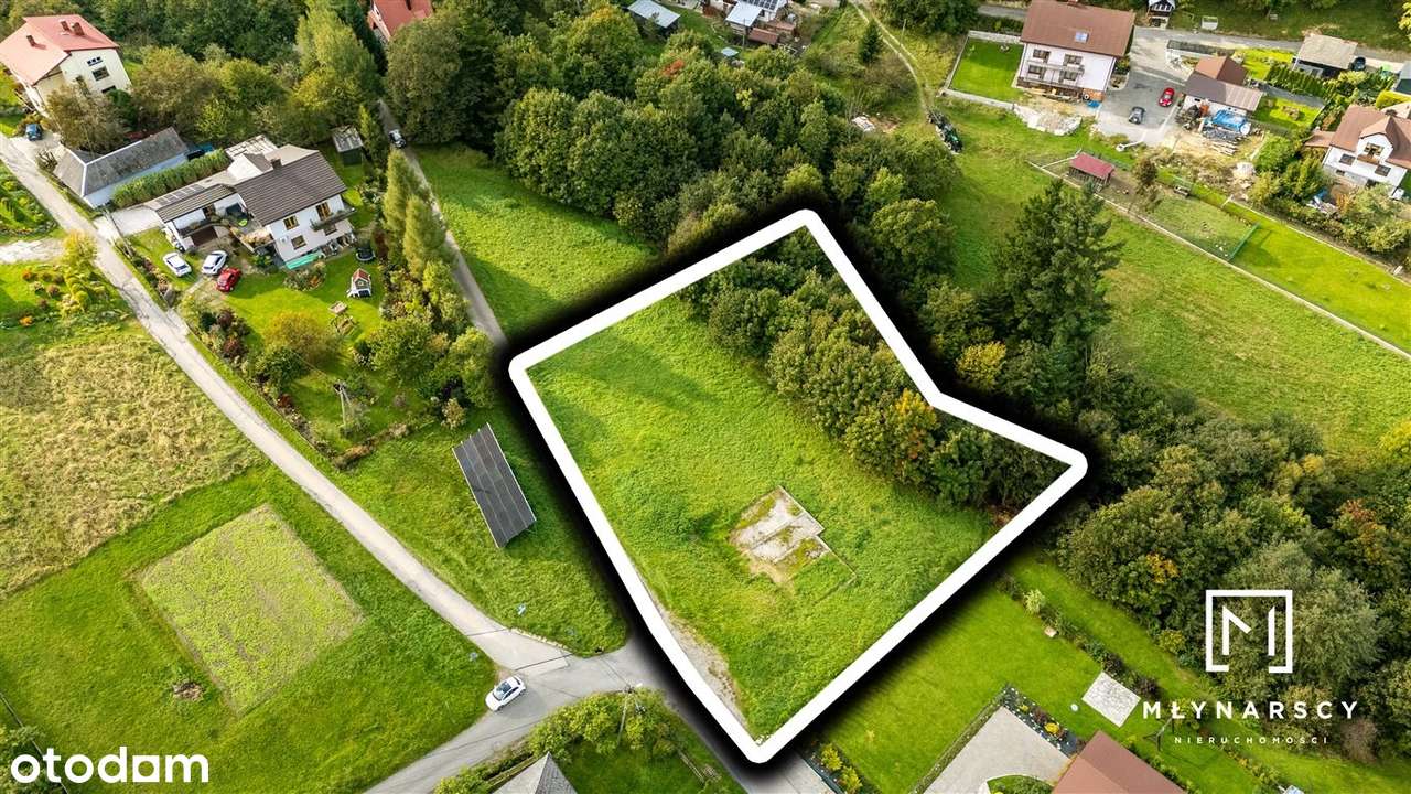 Widokowa działka budowlana z lasem | 21 a Lipowa-6