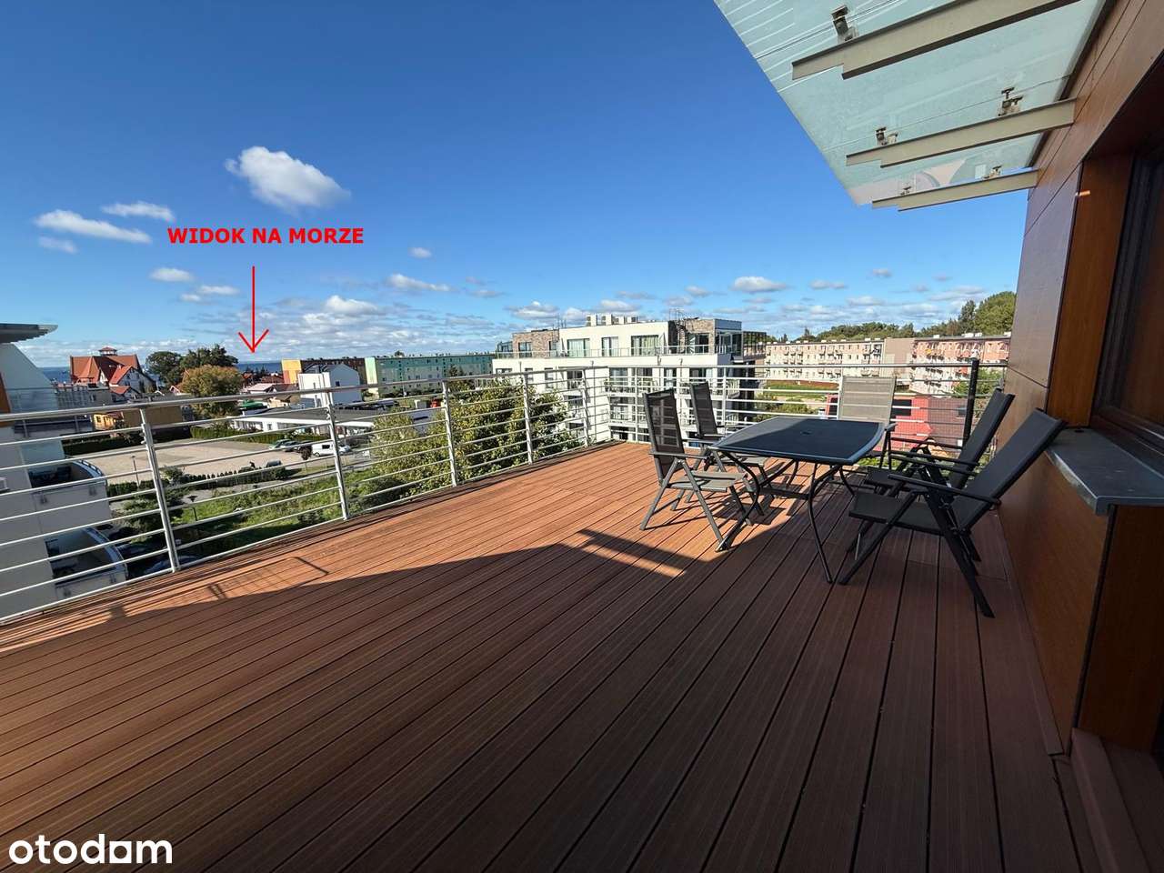 Duże mieszkanie z 2 tarasami z widokiem na morze/72m2/3 pok/2012r blok - Pełny obrazek: 4/20