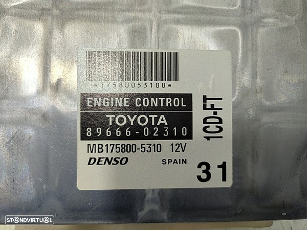 Centralina Motor Toyota Corolla (_E12_) - 5