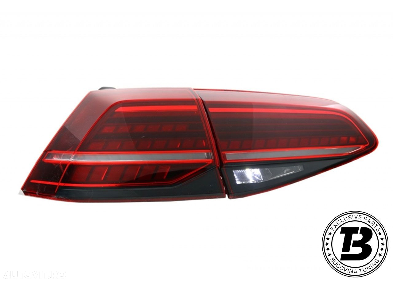 Stopuri Full LED compatibile cu VW Golf 7 VII G7.5 Design - 10