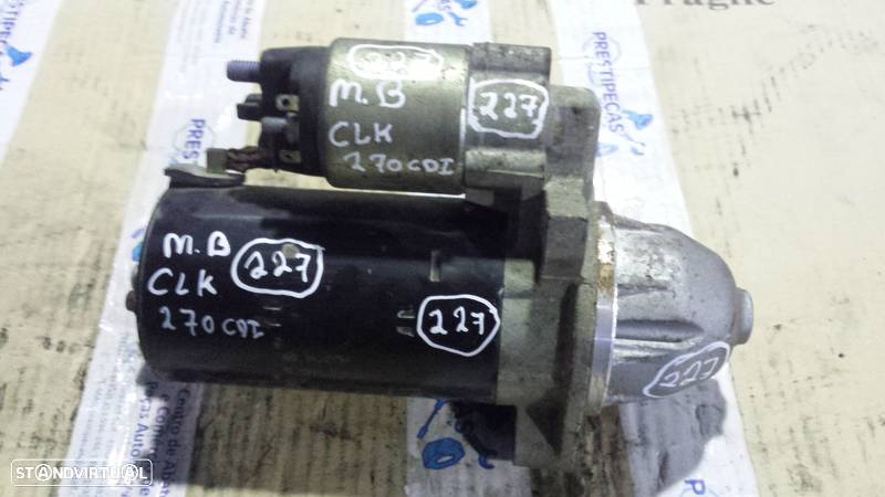 Motor De Arranque 0001109250 A0051516601 MERCEDES CLK 2002 270CDI - 1