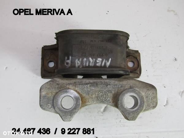 PODUSZKA SILNIKA OPEL MERIVA A 1.6 16V 24467436 - 1