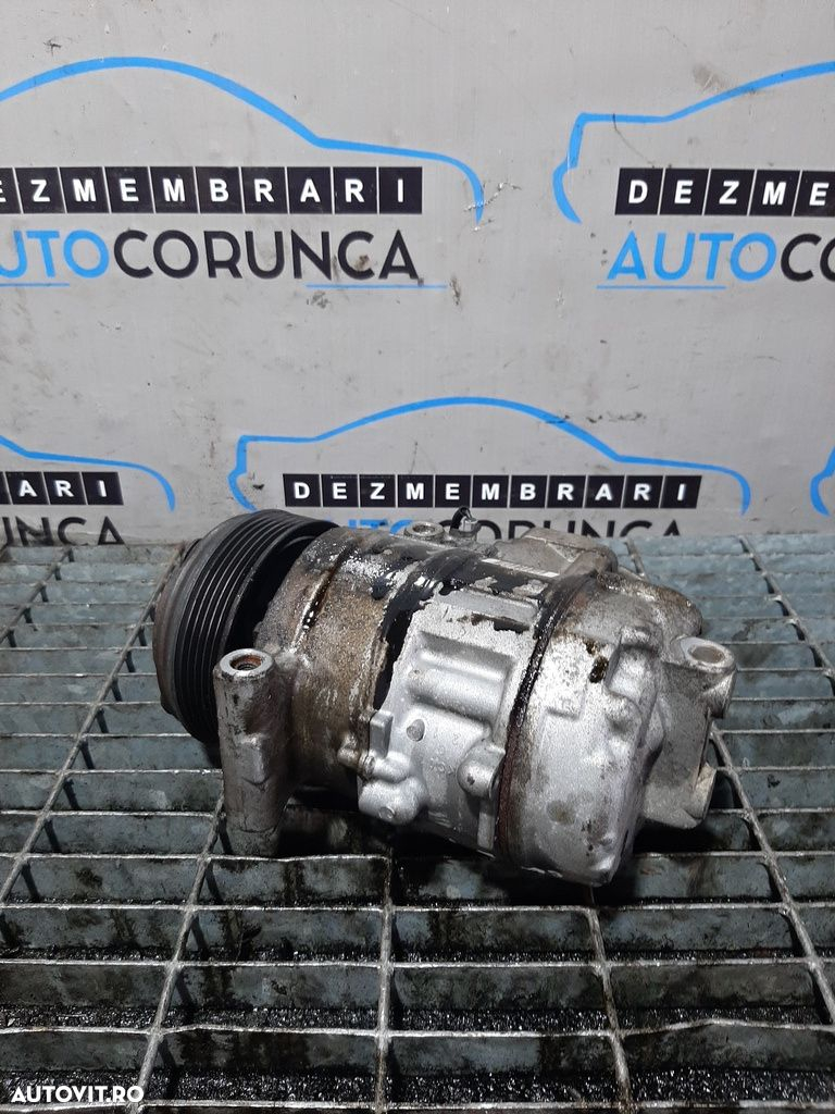 Compresor clima BMW X1 E84 2.0 Diesel 2009 - 2012 N47 D20C (732) 4472601853 - 5