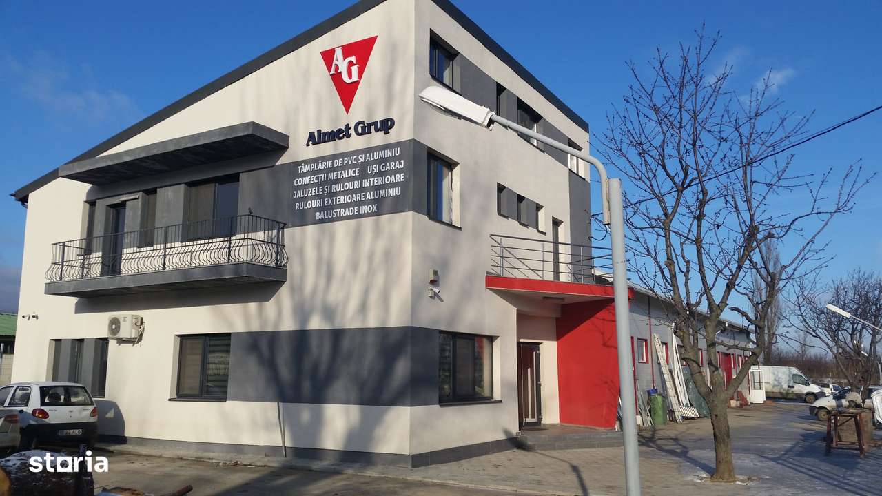 Hala de productie + sediu de firma Tomesti(Iasi),pret 800 eur/mp - Imagine principală: 4/6