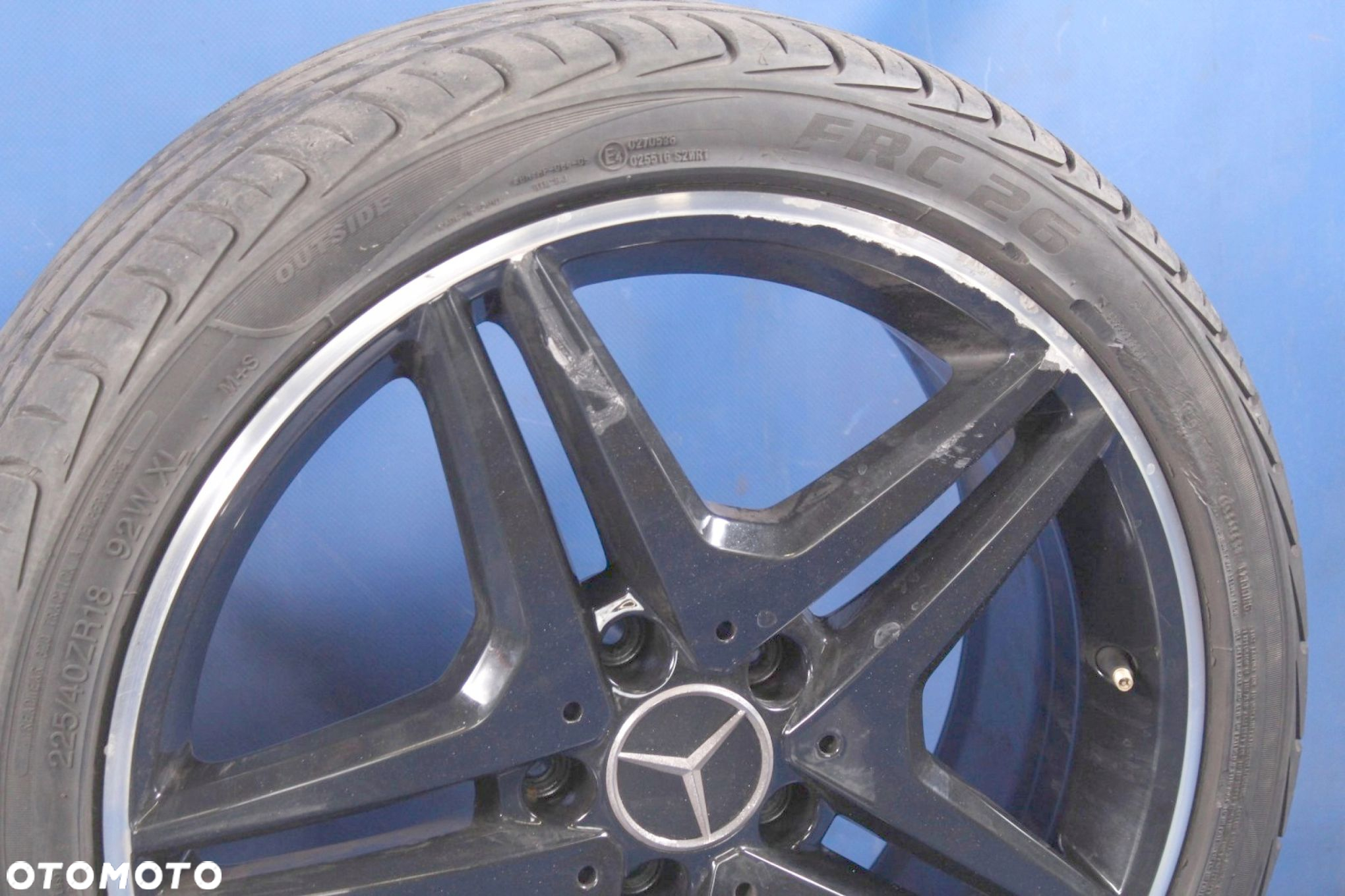 FELGI ALUMINIOWE MERCEDES SLK W171 06r 18'' AMG - 2