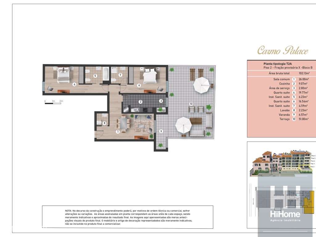 Apartamento T2 no Centro do Funchal - Madeira-21