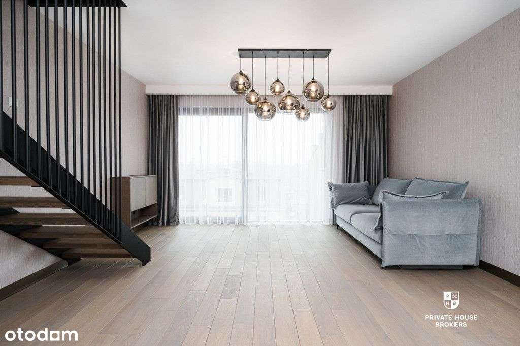 Dwupoziomowy, wykończony apartament z tarasem - Pełny obrazek: 2/20