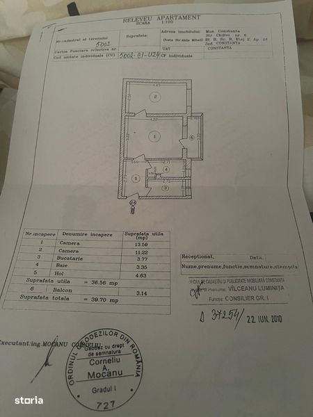 Vand apartament 2 camere semidecomandat aproape de sectia de politie 1