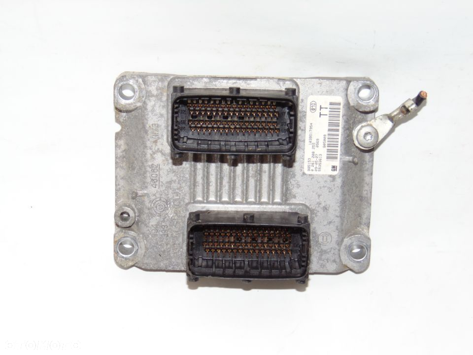 KOMPLET Komputer sterownik silnika immobiliser 0261208255 55353613 Opel Meriva A 1.4 - 5