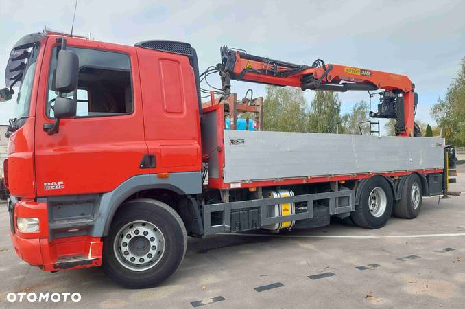 DAF CF85.410T / BUDOWLANY / 6X2 / HDS PALFINGER PK 21001L - 7