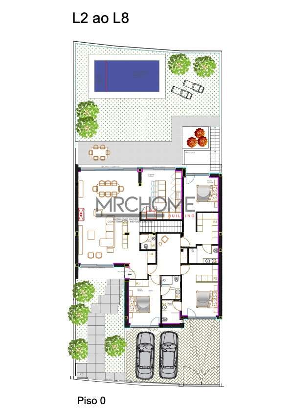 Moradia Térreas de Luxo T3 com Piscina-19