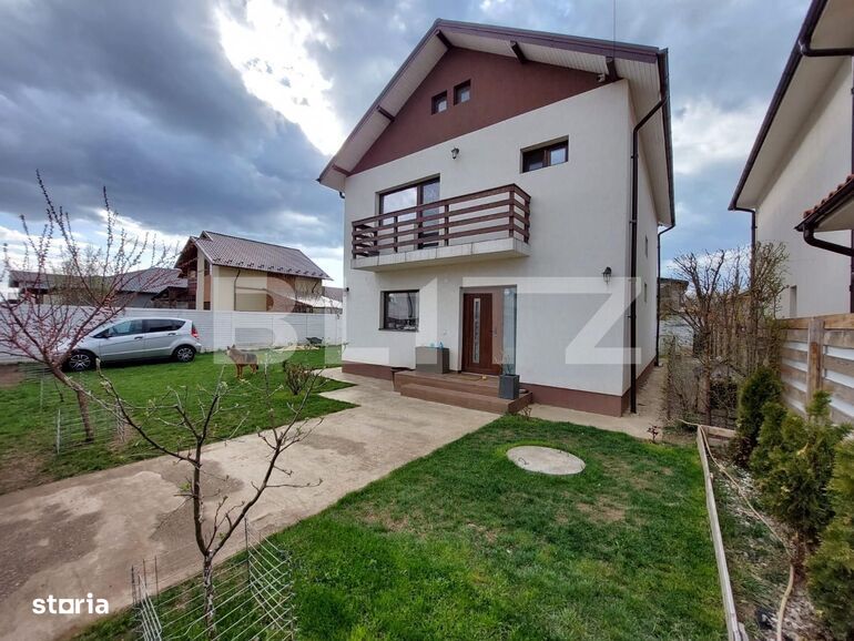 Casa individuala, 4 camere, 140 mp utili, teren 510 mp, Strejnicu