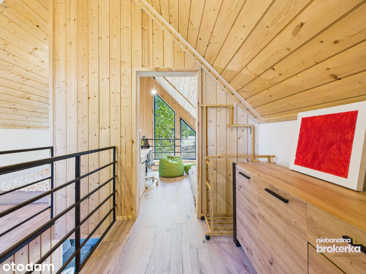 Oaza spokoju z 2 domami. Jacuzzi, tyrolka! Blisko W-wy.-10