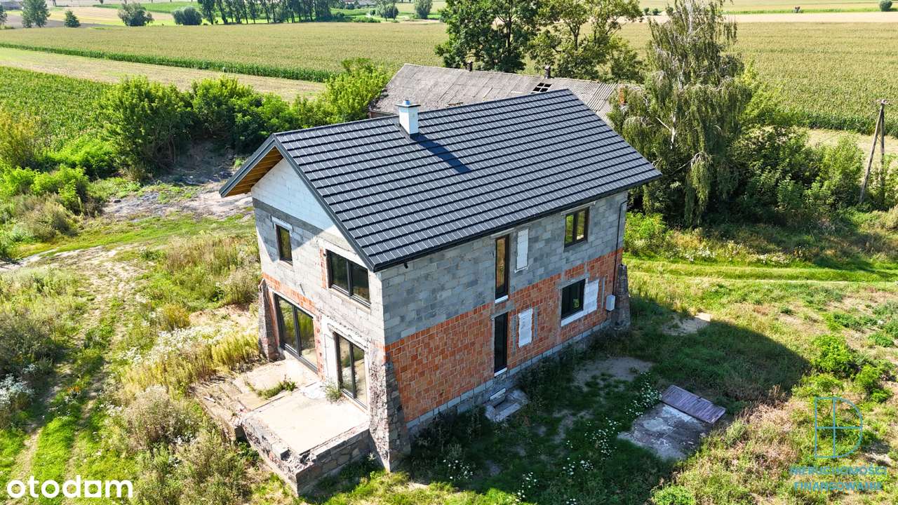 Dom w budowie na dużej działce 4761 m² – Jurków Drugi - Pełny obrazek: 5/20