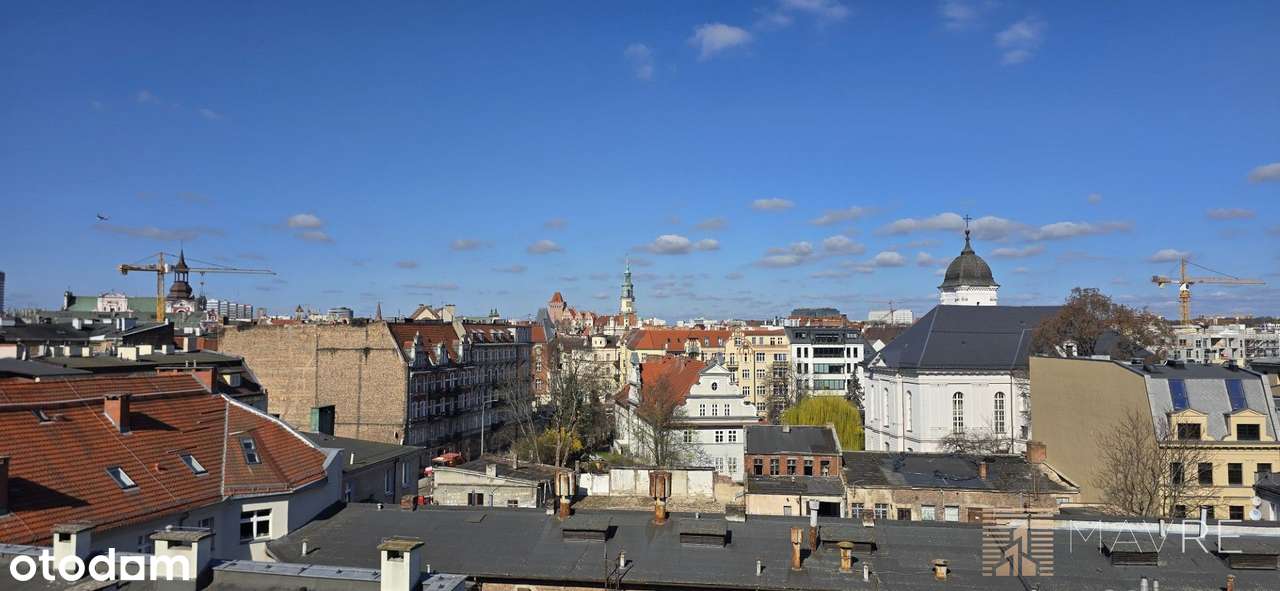 Komfortowe mieszk. w odrestaurowanej kamienicy–Poznań,Grobla,71,10 m²-2