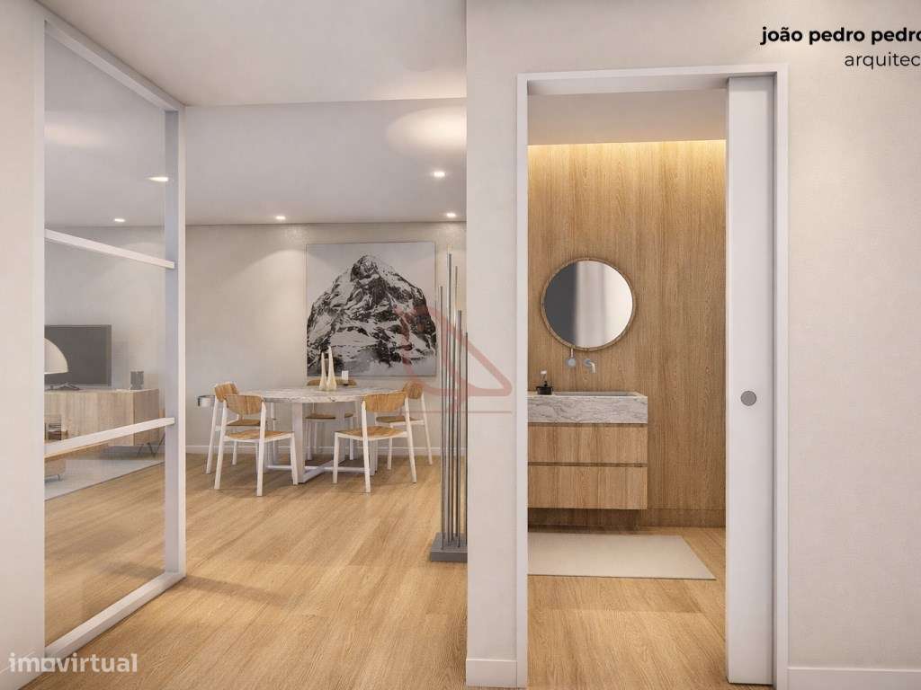 Apartamento T2 / Condomínio Fechado com Piscina / Fátima-30