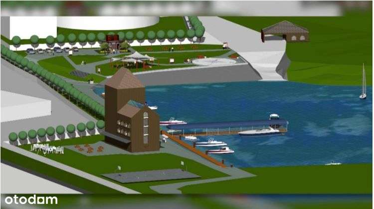 Działka budowlana przy rzece, ul. Głowackiego-3