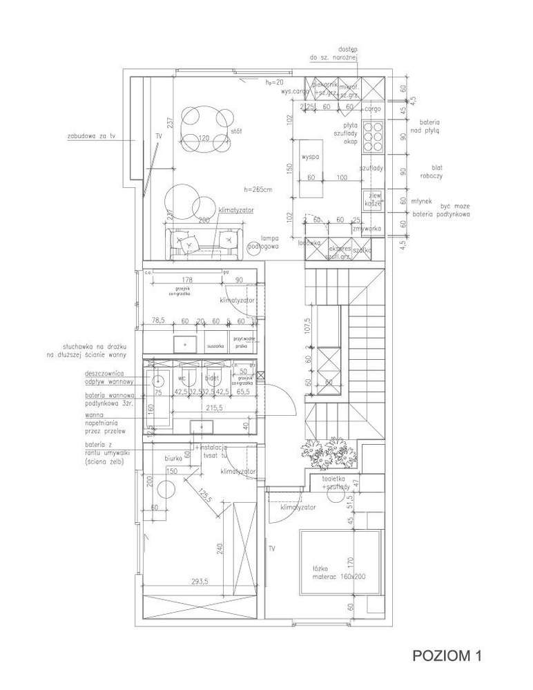 Światło, przestrzeń i zieleń na 120 metrach na Wol-12