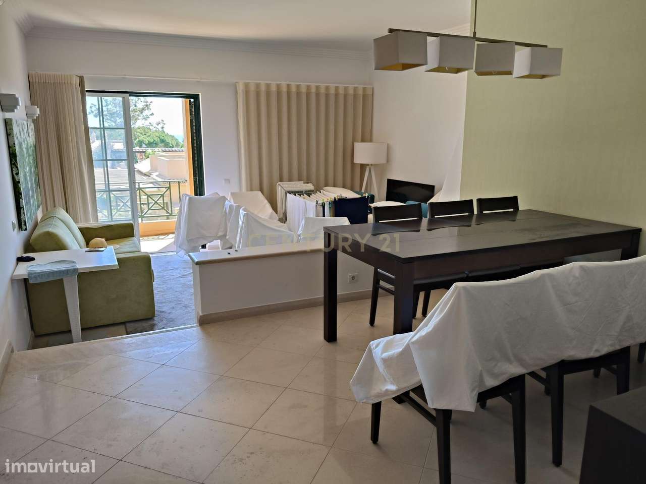 Duplex T2 mobilado junto a praia de Santa Eulália  com piscina e garag - Grande imagem: 5/27