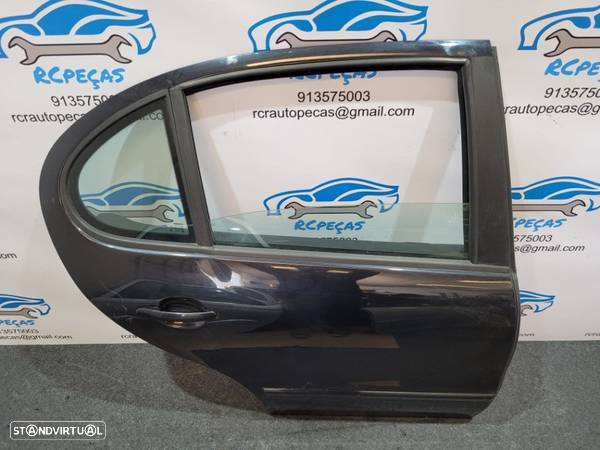 PORTA TRASEIRA TRÁS DIREITA SEAT LEON 1M FECHO ELEVADOR MOTOR PUXADOR VIDRO - 3