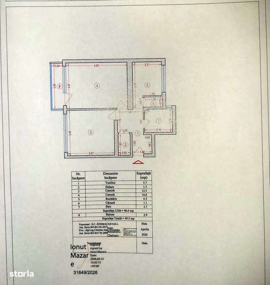 Drumul Taberei Favorit apartament 2 camere decomandat bloc anvelopat-9