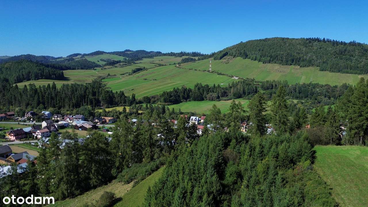Trzy działki budowlane 850, 948, 1029 m2 -natura, góry blisko jezioro.-12