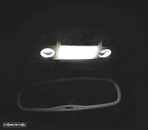 KIT COMPLETO 13 LAMPADAS LED INTERIOR PARA RENAULT LAGUNA COUPE CANBUS 08-15 - 5