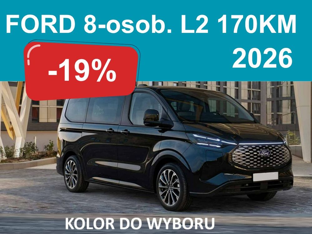 Ford Tourneo Custom 2.0 EcoBlue L2 Titanium SelectShift 2026