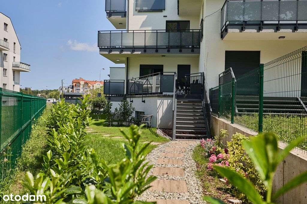 Dwupokojowy apartament z dużym ogródkiem-11