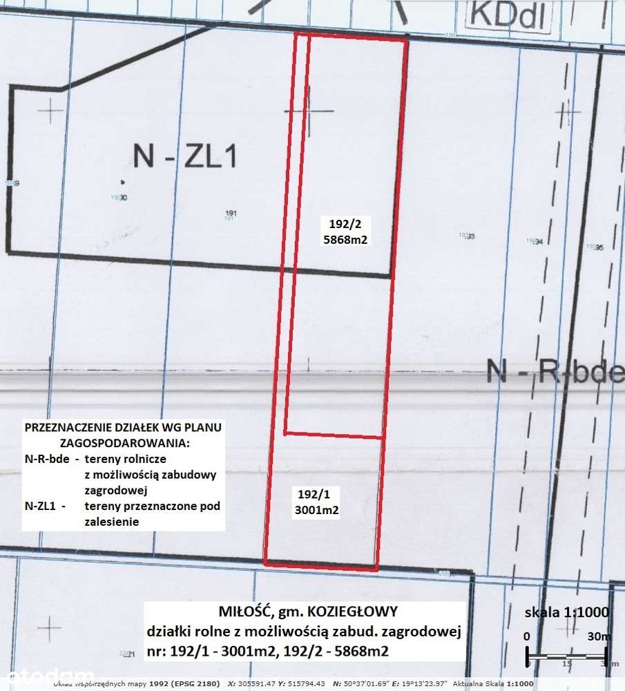 Miłość działka dla ukochanej :-) 3001m2 cena tylko 29.900zł-6