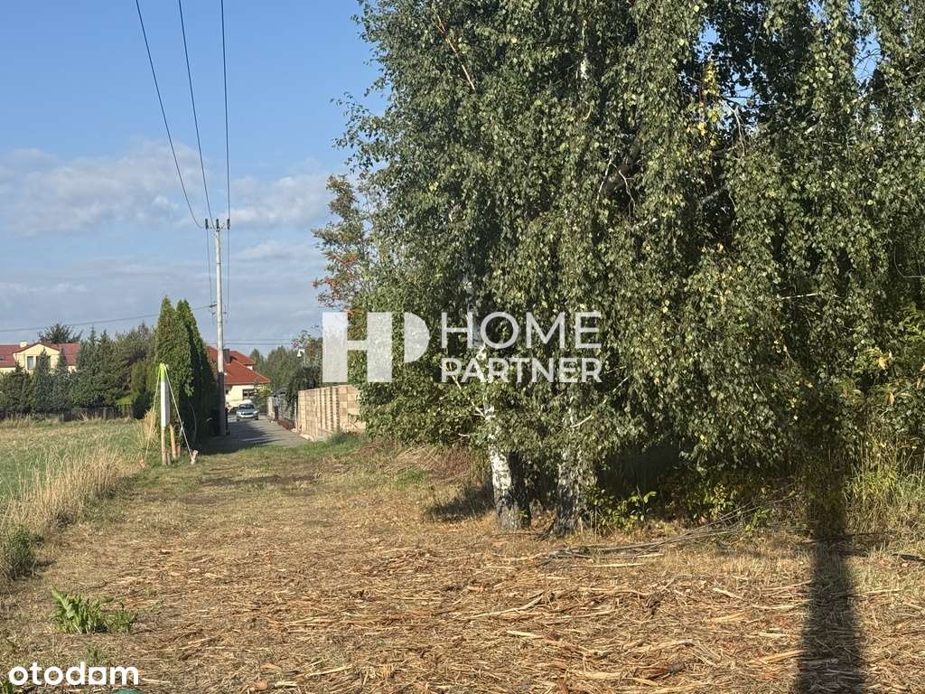 Pęcice 2000 m2, media, 6 min do WKD, ul. Parkowa-7