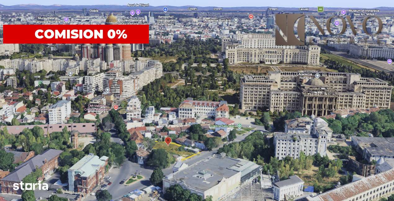 Teren 1400 mp | Calea Rahovei - Piata de Flori | POT 60% | CUT 2,5-0